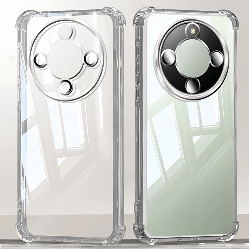 Soft TPU Clear Case สําหรับ Honor X9D/ X9C / X9B / X9A / Magic 7 Lite/ Magic 6 Lite/ Magic 5 Lite ฝา