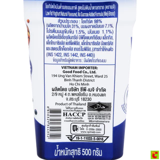 ซีพี-เมจิ โยเกิร์ตไขมันต่ำ รสธรรมชาติ สูตรไม่เติมน้ำตาล 500 ก.