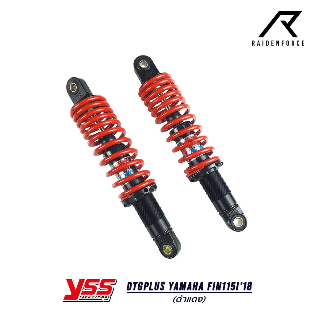 โช้ค YSS DTG Plus Yamaha Fin115i'18 สีดำ/แดง