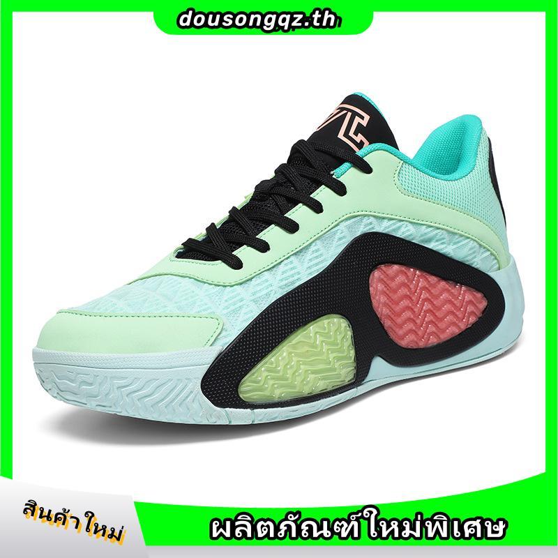 IEAGO Tatum 2 ใหม่ผู้ชาย Spike บาสเกตบอลวอลเลย์บอลรองเท้าแฟชั่นรองเท้าผ้าใบแบดมินตัน Anti slip Runni