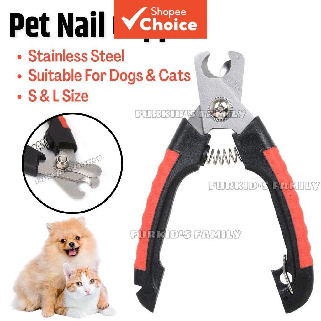 Paw Hero กรรไกรตัดเล็บสัตว์เลี้ยงชุดสแตนเลสแฟ้มกรูมมิ่งเครื่องมือสําหรับแมวสุนัขขนาดเล็กขนาดใหญ่ 12 ซม. 16 ซม.