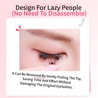 【ซื้อ 1 แถม 1】ไม่ต้องใช้ขนตาปลอม ขนตาปลอมติดแน่นพิเศษ ไม่ต้องใช้กาว ต่อขนตา Kuesicr