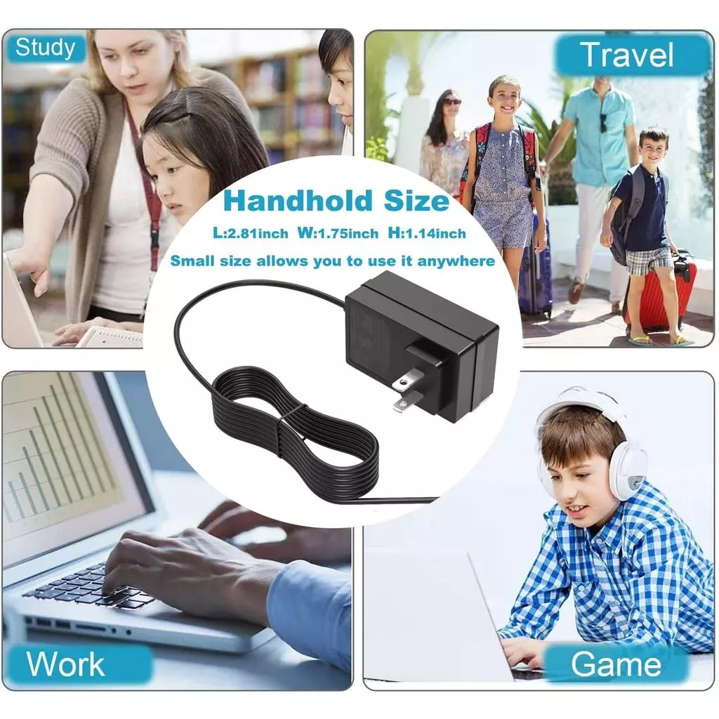 12V AC Adapter Charger สําหรับ SGIN M17 Pro M17Pro M17S 17 นิ้ว 17.3 "Windows 11 แล็ปท็อปคอมพิวเตอร์โน้ตบุ๊ค PC Power Supply Adaptor สายไฟ Wall Plug thumbnail 7
