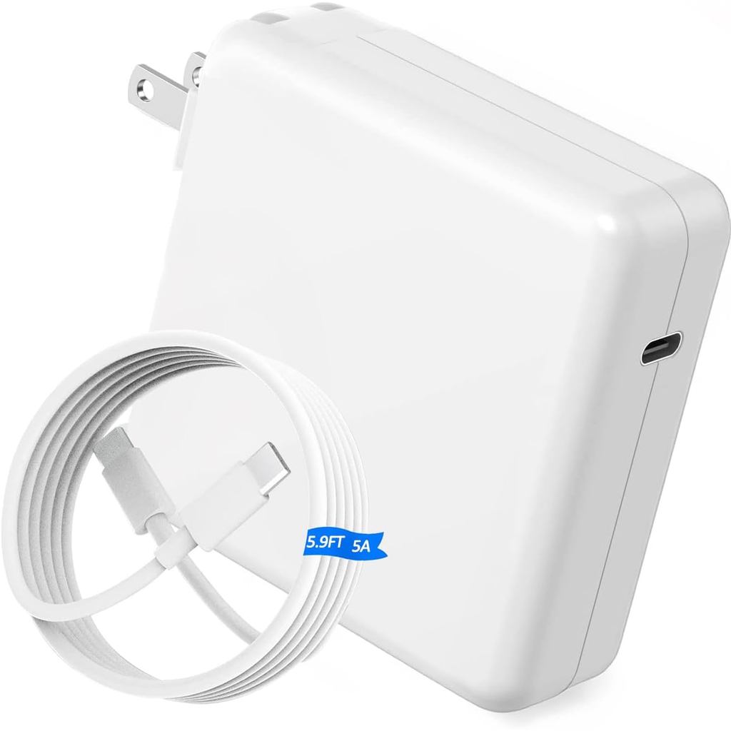 MacBook Pro Charger สําหรับ 96W MacBook Pro Air 13 14 15 16 นิ้ว 2024 2023 2022 2021 2020, M1 M2 M3 