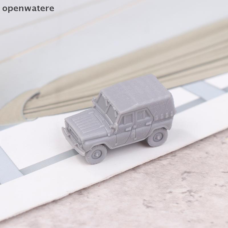 Openwatere 1/144 Scale UAZ-469 4x4 High Utility Grey Vehicle Model KIT - 3D พิมพ์ Jeep รุ่น VVVV