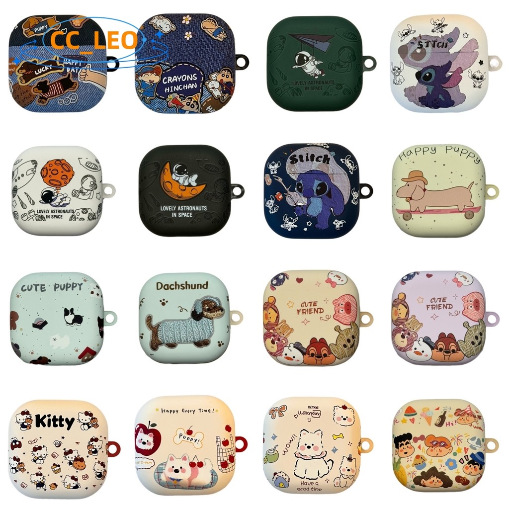 for Samsung Galaxy Buds4 Pro Case Cute TPU Soft Case Cartoon Puppy Suitable for Samsung Galaxy Buds 4 Transparent Soft Protective Sleeve