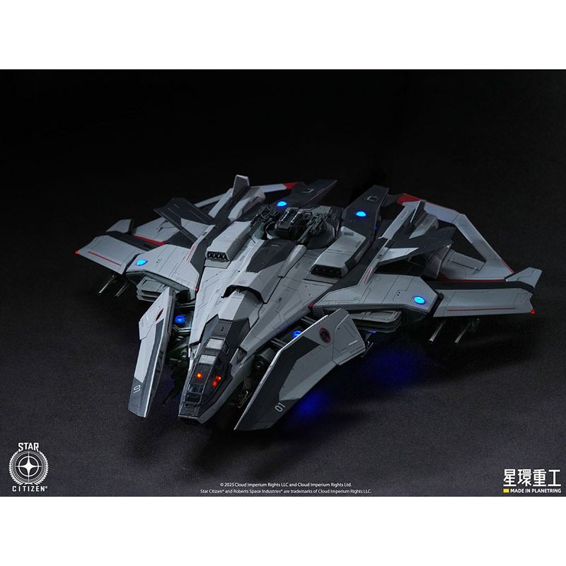 Collectible ใหม่  (PRE-ORDER) star citizen 1/100 Anvil F8C Lightning (Pre-painted Complete Figure Ve