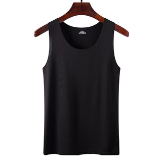 เสื้อกล้าม ผ้าไหม ระบายอากาศ สีพื้น สําหรับผู้หญิง