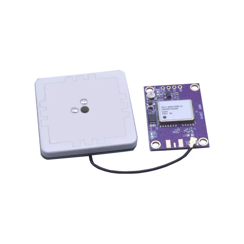 Four-star Multi-Frequency BDS/GPS M8N GNSS ตําแหน่งโมดูล Submeter Flight Control หุ่นยนต์ UBX NEO-M9