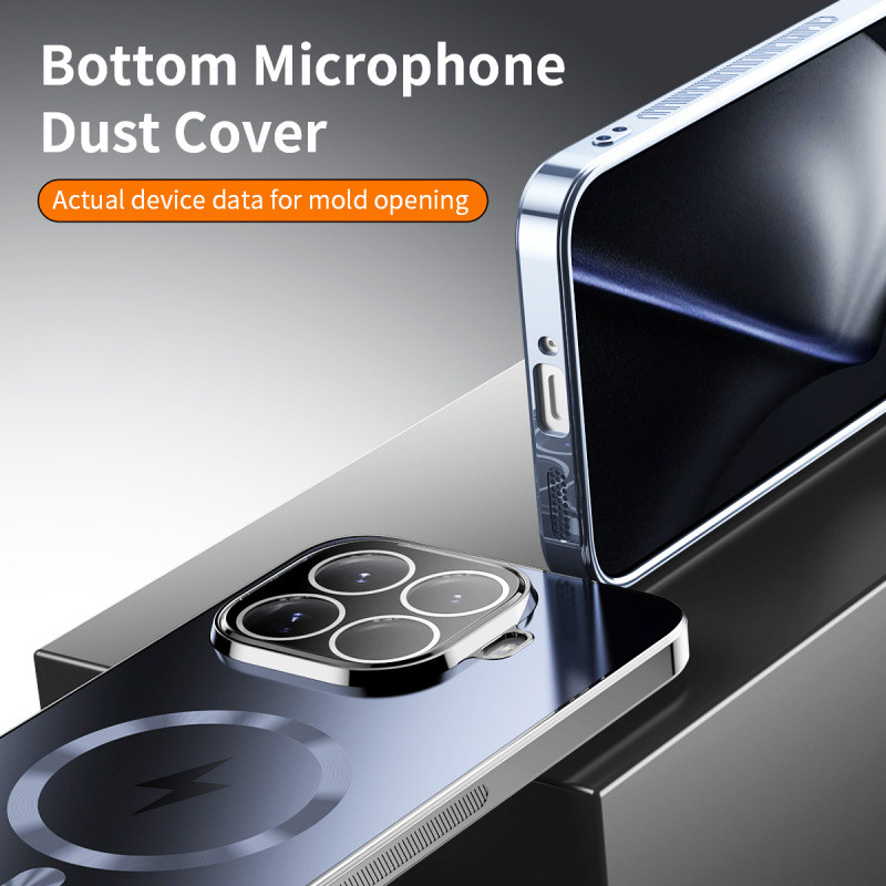สําหรับ Xiaomi 15T Pro 14T Pro 17 Ultra 17 Pro Max 15 14 Ultra Luxury AG Frosted Magnetic Wireless Charge Full Lens Coverage Protection Hard กันกระแทกฝาครอบกันชน ราคา ถูกที่สุด ดีลบีเคเค แกลเลอรีภาพที่ 7