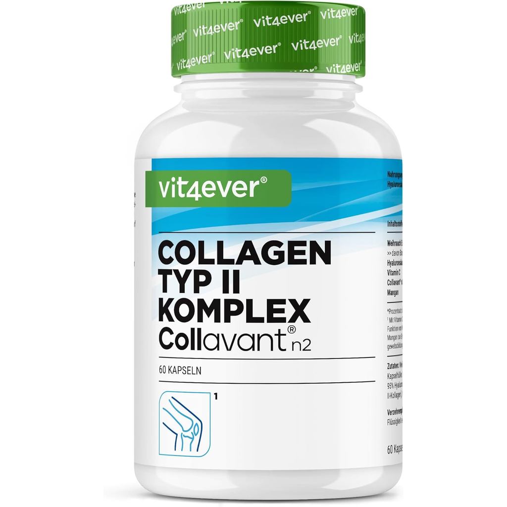 คอลลาเจนคอมเพล็กซ์ N2® ผสมสารสกัดจากธรรมชาติ เช่น คอลลาเจน, กรดไฮยาลูโรนิก, วิตามินซี และแมงกานีส เพ