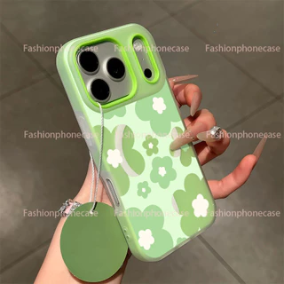เคสแข็ง ลายการ์ตูน มีแม่เหล็ก ป้องกันรอย กันกระแทก เข้ากับ iPhone 12-17 Pro Max ทุกรุ่น HXGDCX019