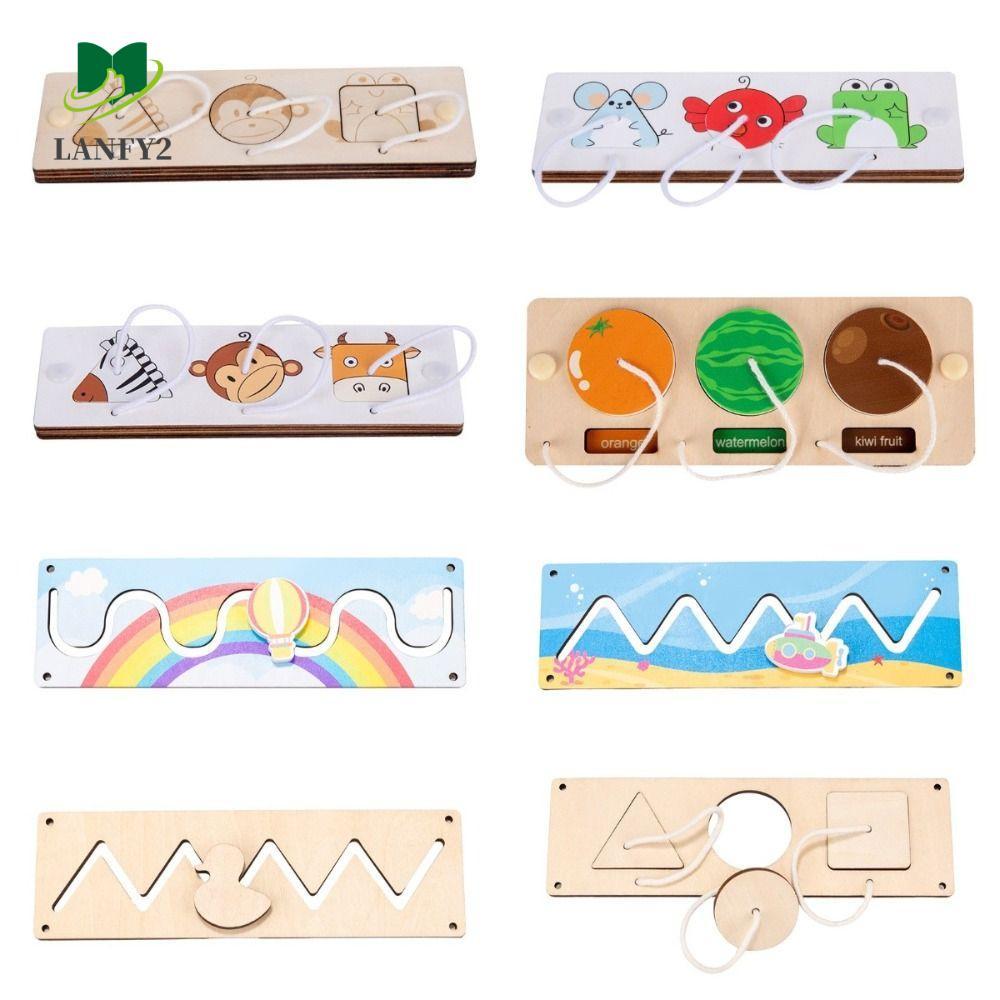 ALANFY Busy Board DIY ปริศนาของเล่น, Montessori Switch Function Busy Board อุปกรณ์เสริม, Sensory Boa