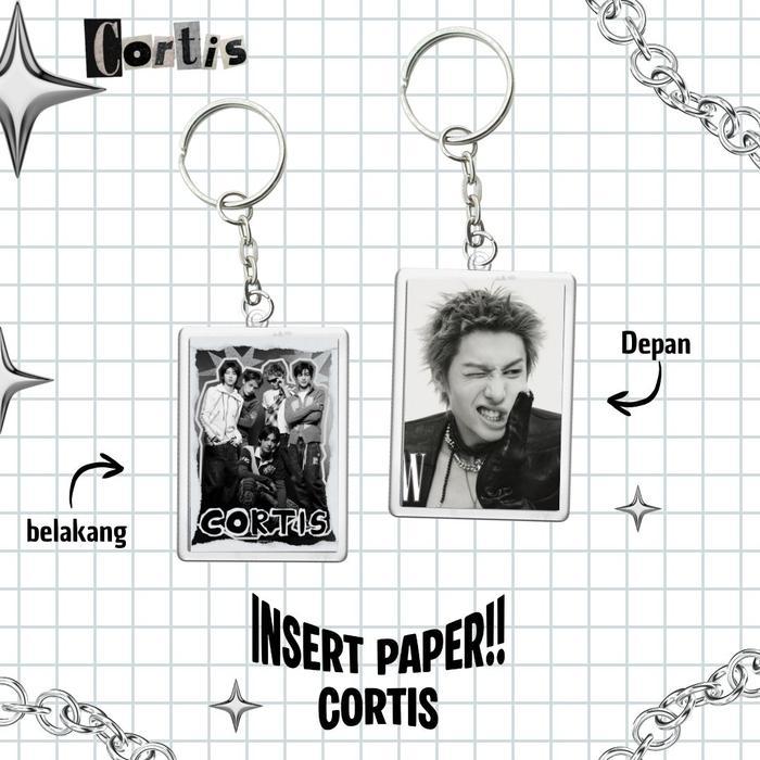 กระดาษ INSERT !! CORTIS /GANTUNGAN KUNCI CORTIS / KPOP IDOL INSERT PAPER CORTIS - MARTIN