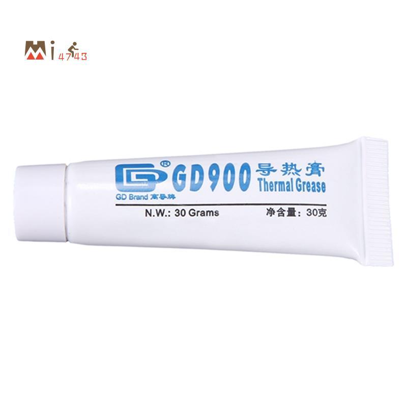 Mi4743GD GD900 Thermal Conductive Grease Paste ซิลิโคนพลาสเตอร์ความร้อน Sink Compound น้ําหนักสุทธิ 