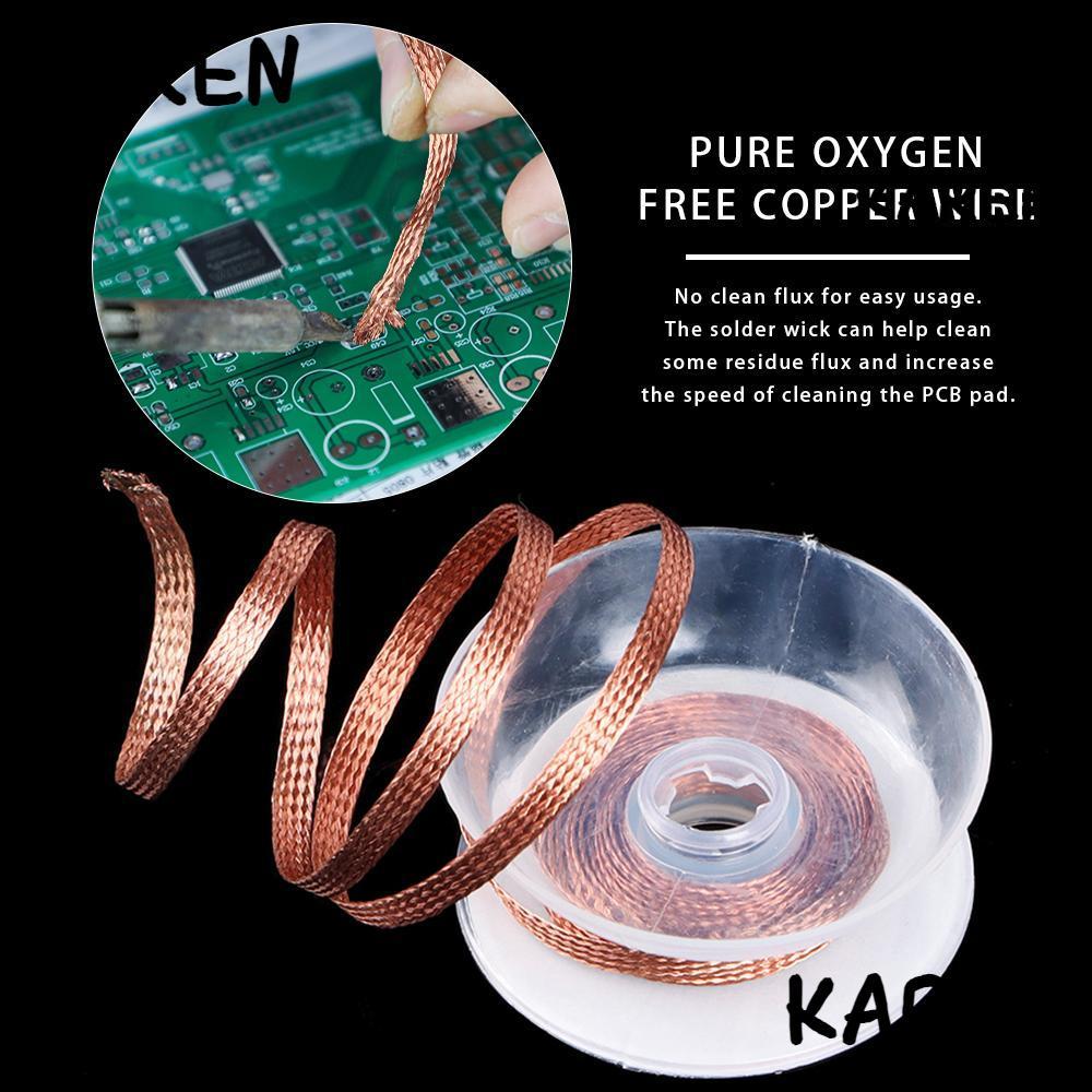 KARENGOODS Desoldering Braid Tape ทําความสะอาดลบ BGA Repair Soldering Wick