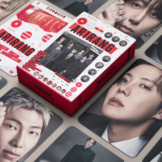 55-127pcs WORLDTOUR ARIRANG Photocards V TYPE PERMISSION TO DANCE ON STAGE FESTA Jin ECHO J-HOPE JUNG KOOK JIMIN Kim Tae Hyung Lomo การ์ด JK RM Suga SOLO Kpop โปสการ์ด