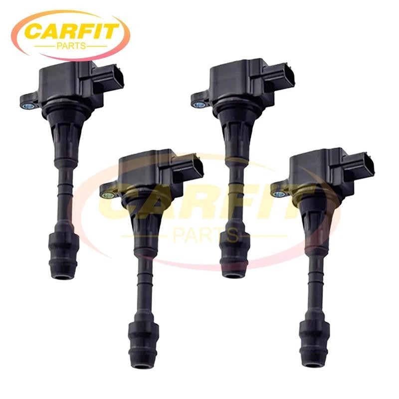 4 ชิ้น 22448-AR215 22448AR215 22448-AR210 22448-7S015 คอยล์จุดระเบิดสําหรับ Infiniti FX45 Q45 QX56 M