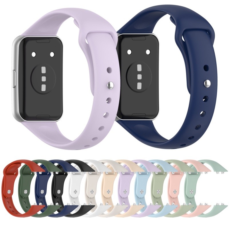 สายรัดสําหรับ Huawei Band 11 / 11 Pro สายรัดข้อมือสีสันสดใสแบบนุ่มสร้อยข้อมือซิลิโคนอ่อนนุ่มสําหรับ HUAWEI BAND11 11Pro
