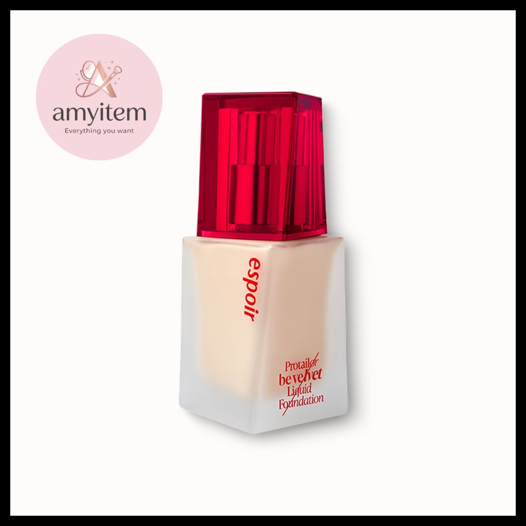 [Espoir] Protailor Foundation Be Velet -No.2 Vanilla / Korean Foundation / Flawless Finish / ของแท้ 