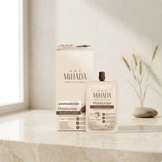 ( ยกกล่อง 6 ซอง ) มอยส์เห็ดมิฮาดะ MIHADA มอยเจอร์ไรเซอร์ ครีม 1 ซอง 7 กรัม