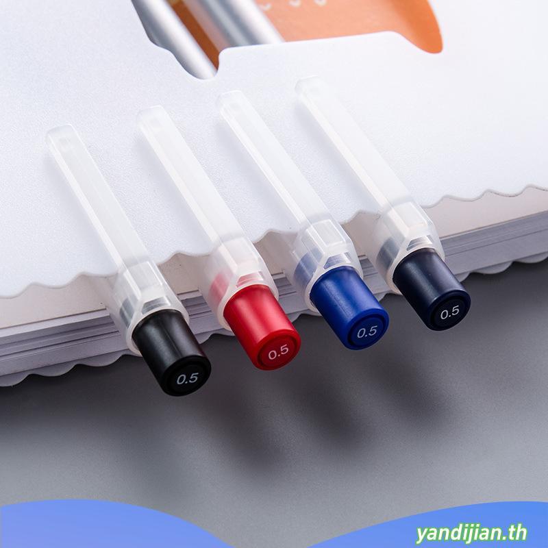 ปากกาเจล ปากกาเจล 0 38 10 แพ็ค/ใหม่ MUJI เจลปากกากดนักเรียนกดเจลปากกาเติม 0.5