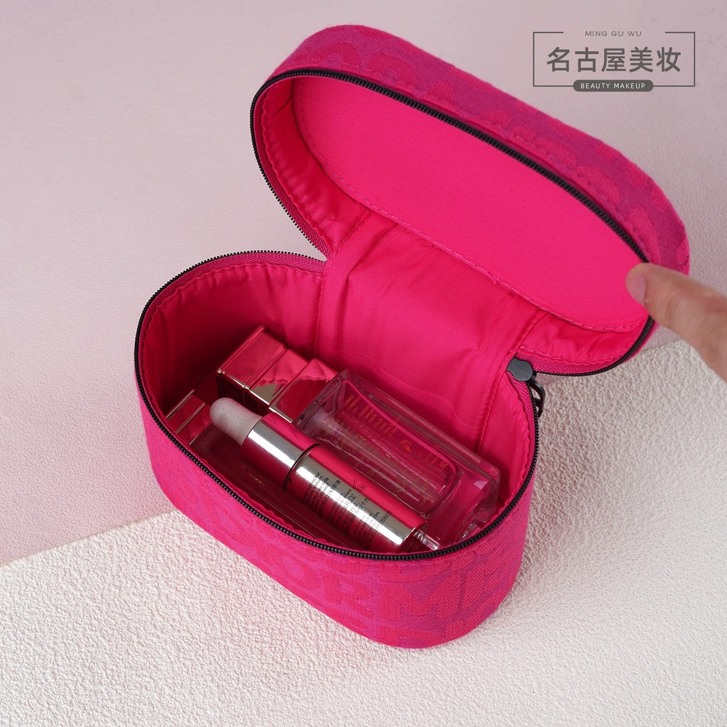 [Beauty House] เคาน์เตอร์ในประเทศ Fuyu Rose Powder เคสเครื่องสําอางกระเป๋าเก็บความจุขนาดใหญ่