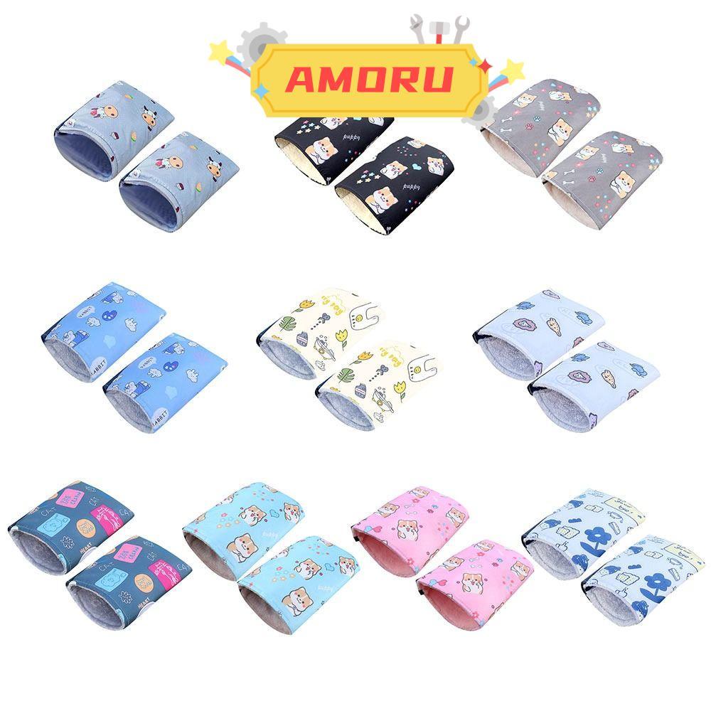 AMOR12U7 ถุงมือแฮนด์รถจักรยานยนต์ กันลม ทนทาน กันน้ำ