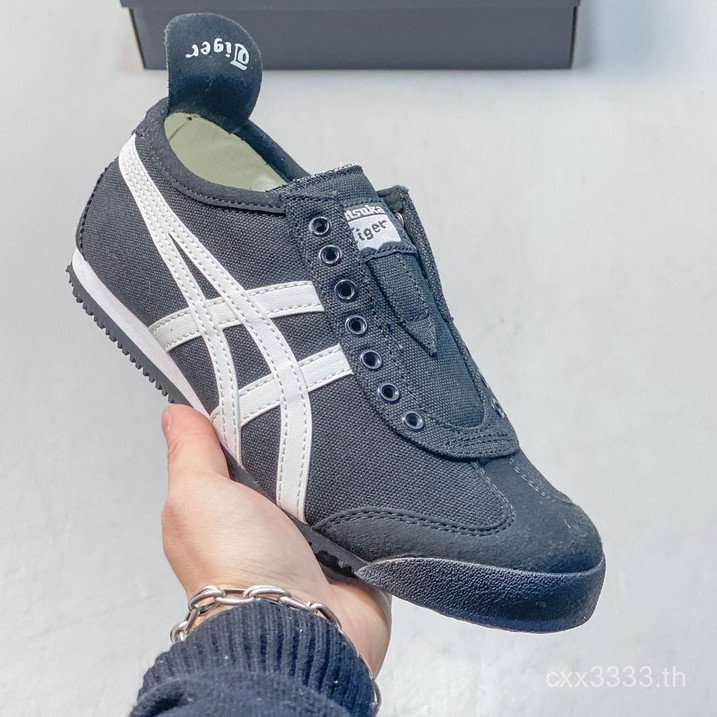 2026 Onitsuka MEXICO 66 รองเท้าผู้ชายรองเท้าผู้หญิงหนังรองเท้าลําลอง DL408-1684 CPBV