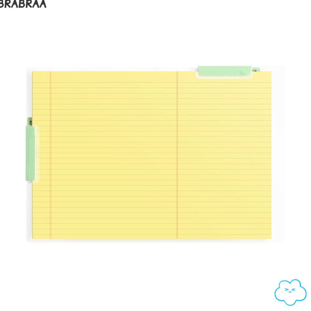 BRABRAA กระดาษร่าง 50 แผ่น, สมุดบันทึก A3 Mind Planer A3, ความเรียบง่ายฉีกขาดได้นักเรียนเขียนแผ่นกฎห