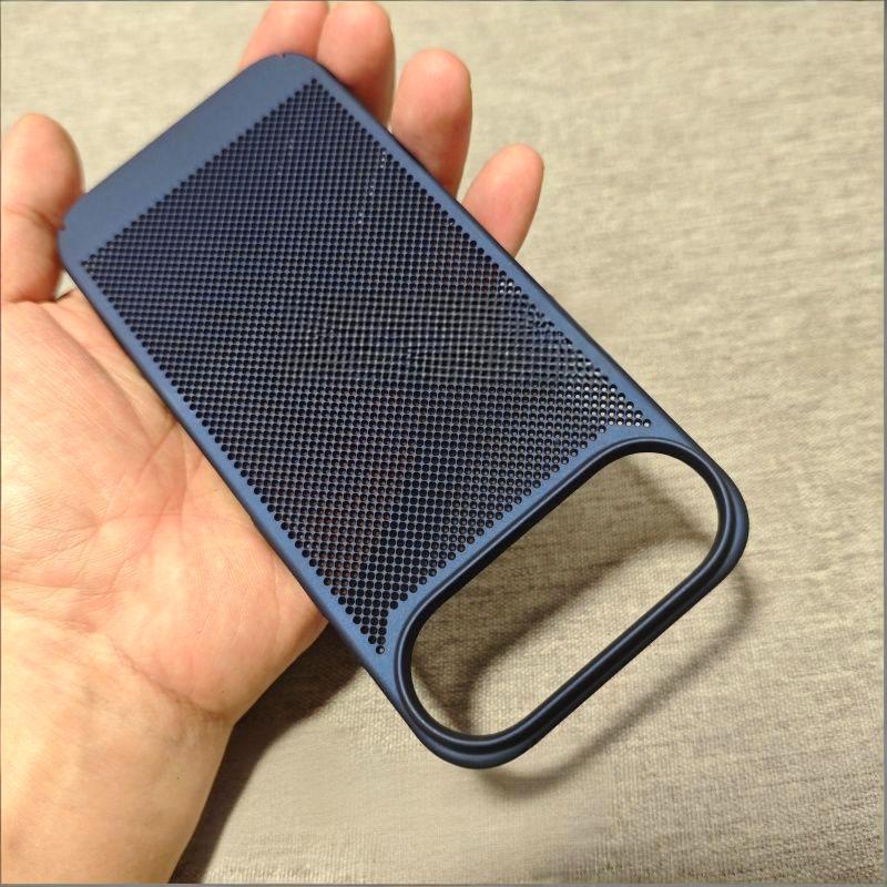 เคสมินิมอลกระจายความร้อนบางเฉียบสําหรับ iPhone 17 Air Matte Honeycomb เคสโทรศัพท์มือถือระบายอากาศ