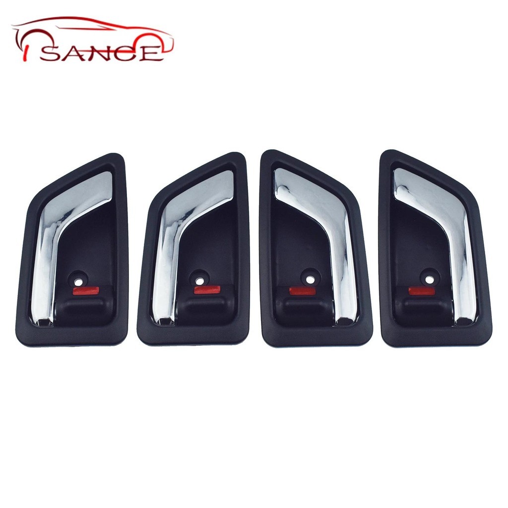 ปุ่มสีดําภายในประตู Handle 82610-1C000/82620-1C000 สําหรับ Hyundai Getz Click Cetz,TB 2002-2009