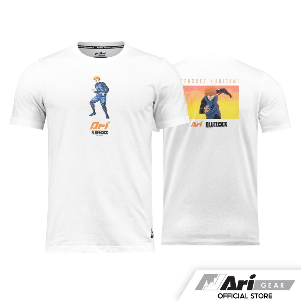 Ari X Blue Lock Kunigami Tee เสื้อยืดแขนสั้นคอกลม