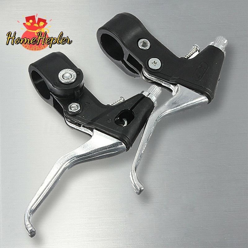 HomeHepler 2 ชิ้นอลูมิเนียมจักรยานเสือภูเขาเบรค Lever เบรค Caliper Handgrip เครื่องมืออุปกรณ์เสริมทั่วไปอะไหล่ใหม่
