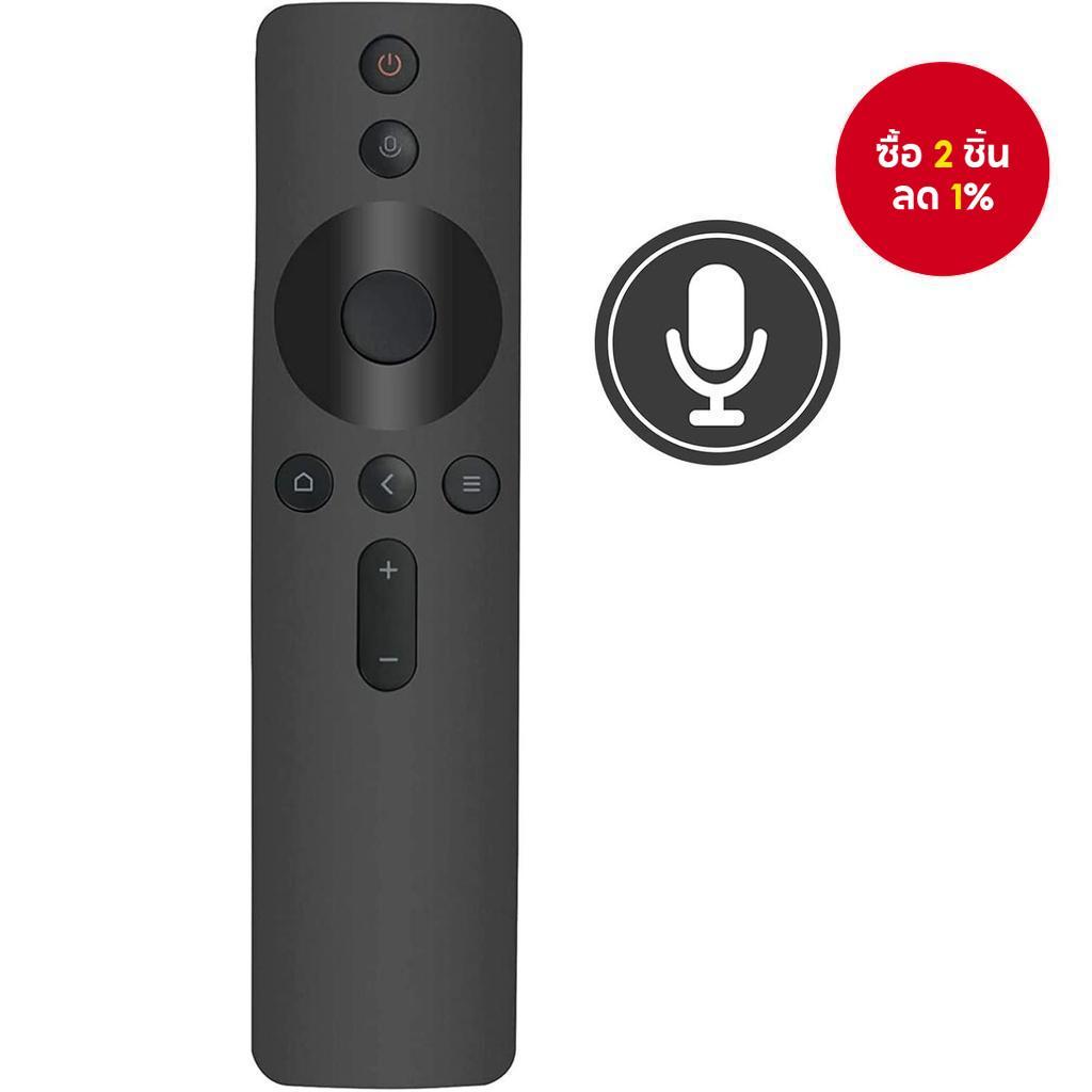 รีโมทเสียงใหม่สําหรับ Xiaomi002 ใช้กับ Xiaomi Mi TV-Box 4S (M18S), Mi TV Box 4, Mi Box 3 พร้อมไมโครโ