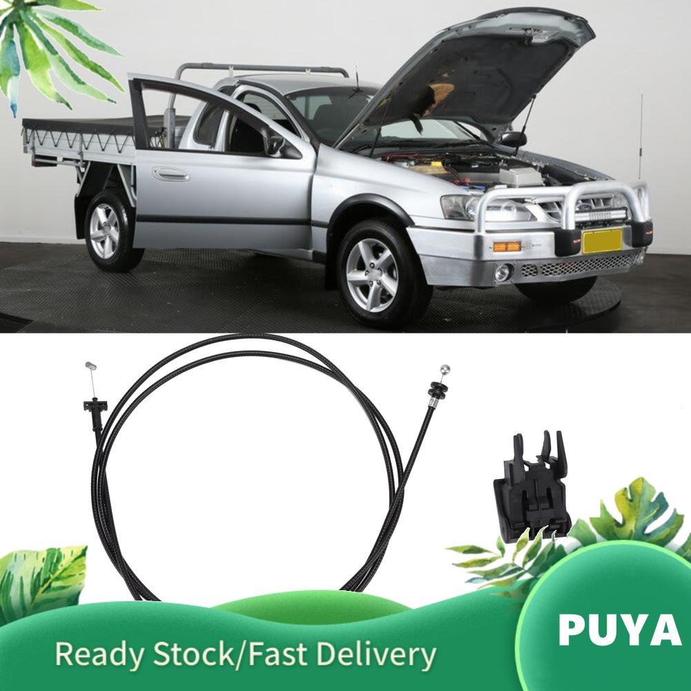 Puya Latch Release Cable ความน่าเชื่อถือเครื่องยนต์ Hood สำหรับเปลี่ยน Ford Falcon Fairlane LTD XR6 
