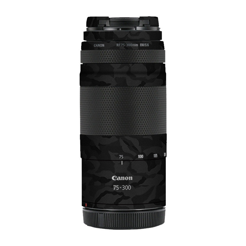 Donkey เดินเหมาะสําหรับ Canon RF75-300 F4-5.6 ฟิล์มป้องกันเลนส์ 75 300 สติกเกอร์ 3M
