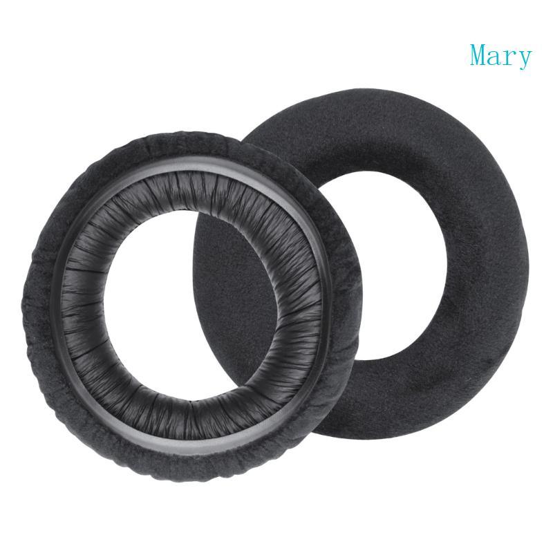 Mary Premium Velvet Ear Pad Breathable โฟมแผ่นรองหูฟัง Durability สําหรับ NDH30 หูฟัง Breathable ยาว