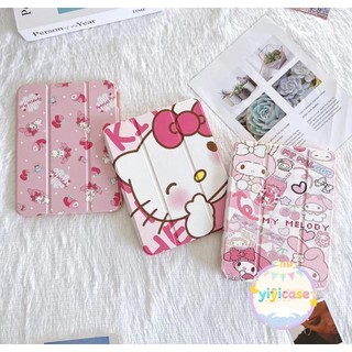 cute เคสมีช่องใส่ปากกา น่ารัก case for iPad Air5/6/72024/2025 iPad pro11 2018/2019/2020 สำหรับไอแพดGen10/9/11 mini 4/5