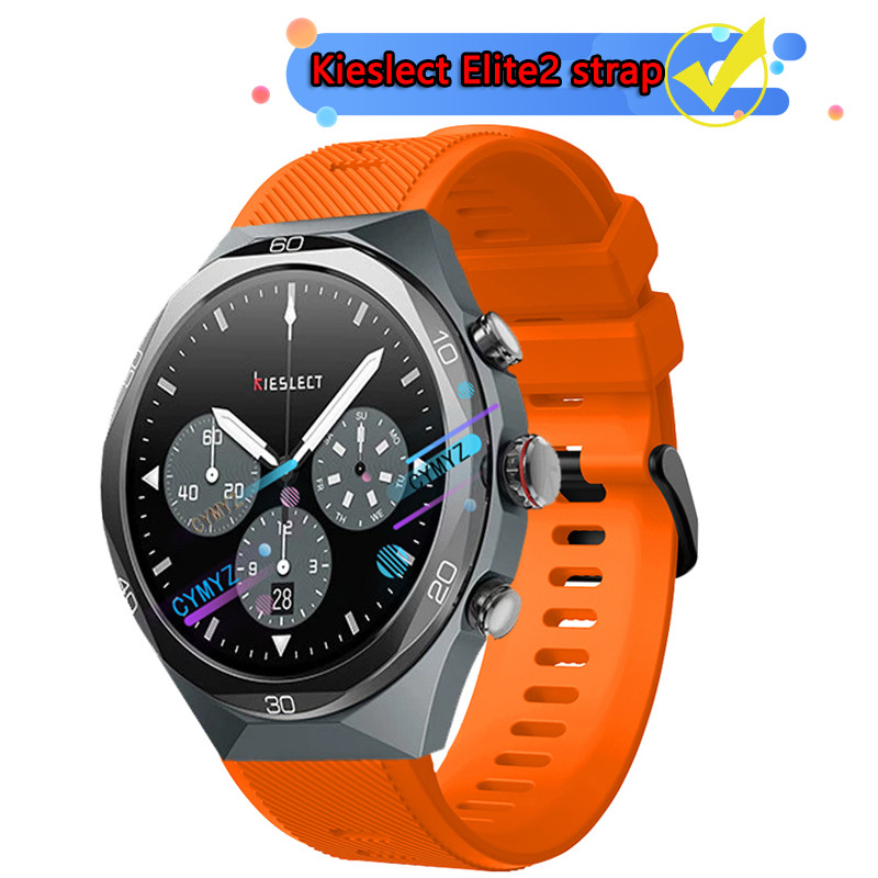 สาย Kieslect Elite2 สายซิลิโคน Kieslect AI Smartwatch Elite2 Strap สายนาฬิกา สายรัดข้อมือกีฬา
