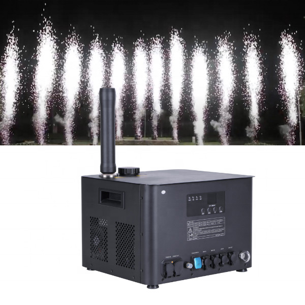 ใหม่ 740w 10m Spark Jet Machine Boom-ทันทีสเปรย์ Burst ดอกไม้ไฟ Sparkler พร้อม Dmx512 สําหรับเวทีงาน