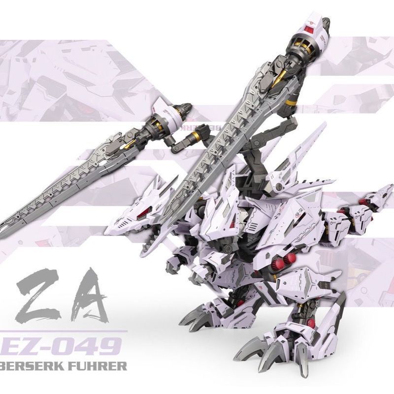 【พร้อมส่ง】zoids ZA Soth Beast 1/72 Demon Change Rampage Dragon White Dragon Demon Blue Sadamasochism