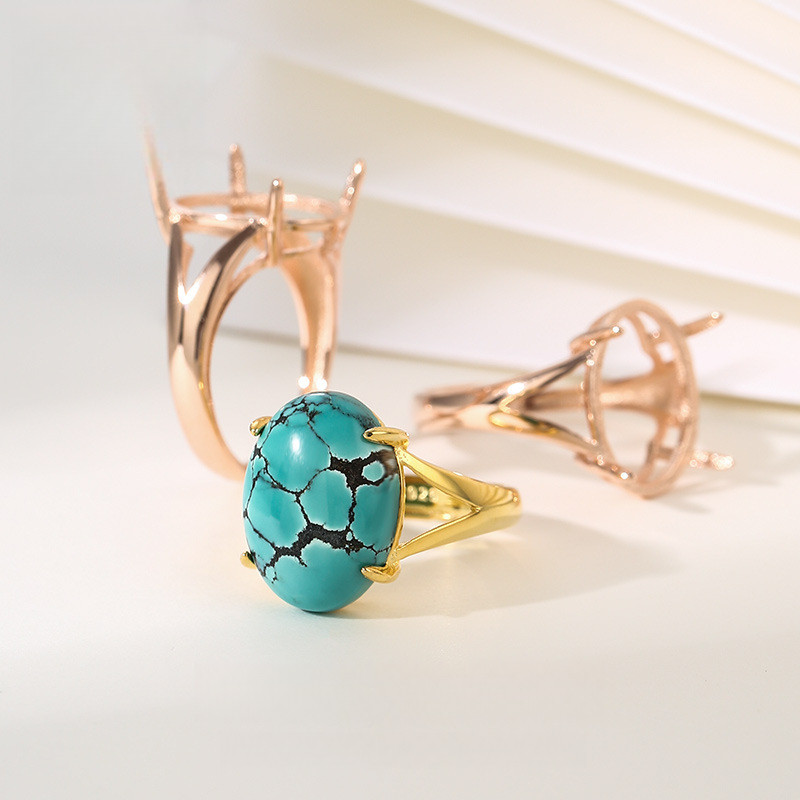 แหวนยูเน็กซ์ S925 เงินแท้ มาพร้อมพลอย Lapiz Lazuli และ Citrine