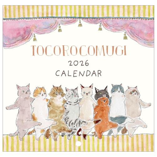 Active Corporation 2026 Calendar Wall Mounted TOCOROCOMUGI 26ACL-79 January Start 2026