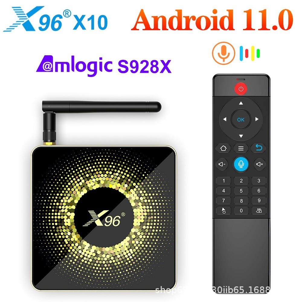 X96 X10 Amlogic S928X TVBox รองรับ 8K USB3.0 Wifi6 BT5.2