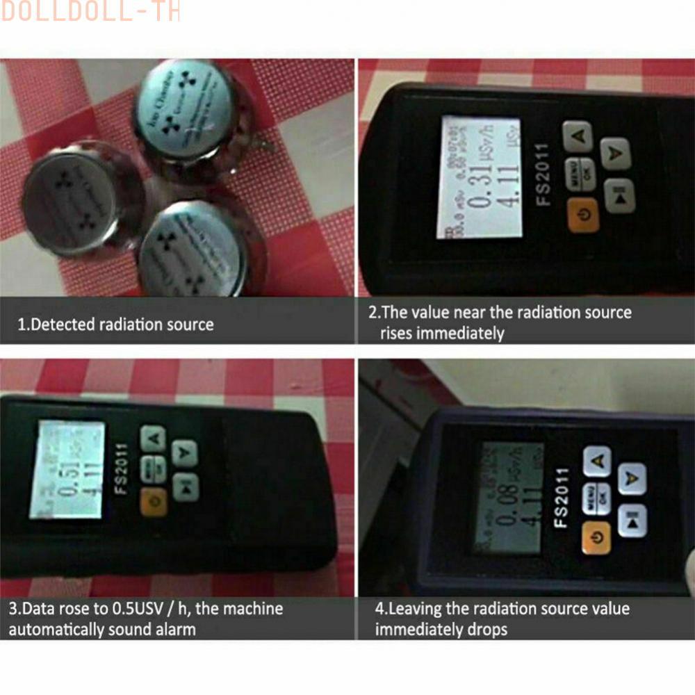 [Dolldoll]Smart Radiation Detector with English Interface for Nuclear Radiation Monitoring