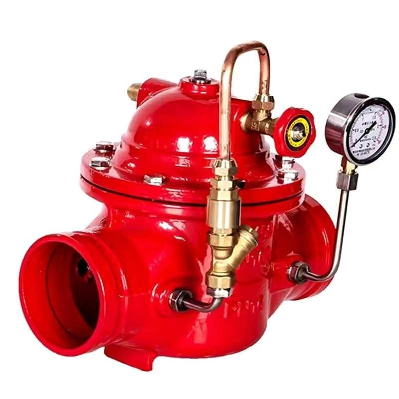 วาล์วกันกลับปิดช้า 8300X/16Q สำหรับระบบดับเพลิง แบบติดหนีบ