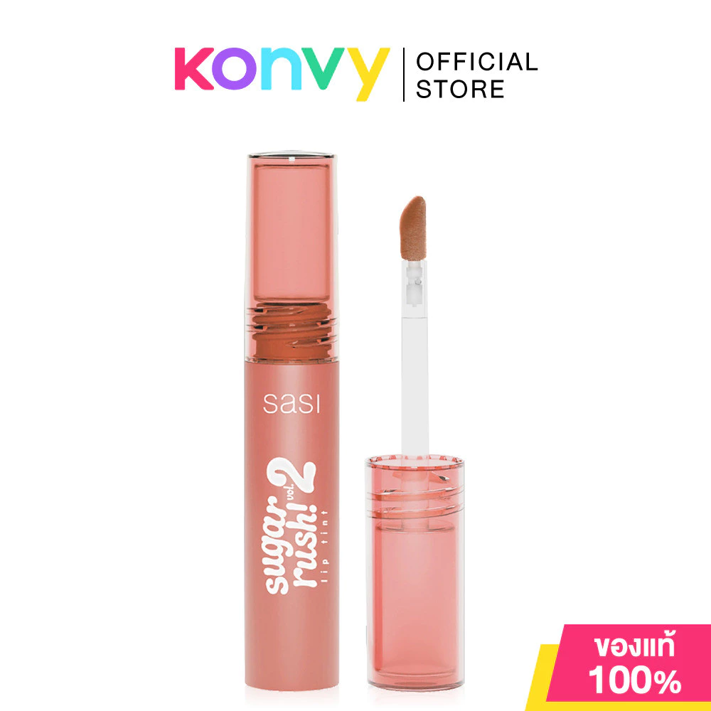 SASI Sugar Rush Lip Tint Vol.2 2g ศศิ ลิปทินท์เนื้อน้ำ thumbnail 9