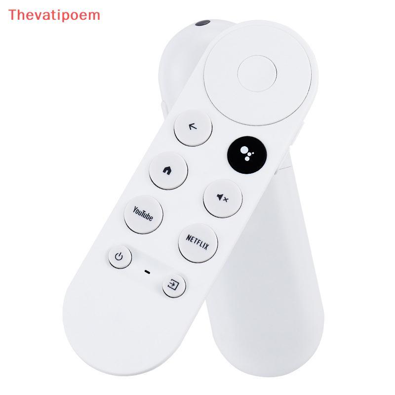 [Thevatipoem] เหมาะสําหรับ CHROMECAST TV Voice Set-Top Box Replacement รีโมทคอนโทรลสมาร์ททีวี G9N9N 