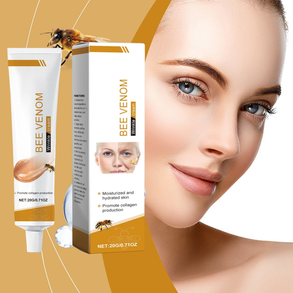20g Botox Bee Venom Wrinkle Cream ต่อต้านริ้วรอยกําจัดริ้วรอยลด Fine Line Firming Cream